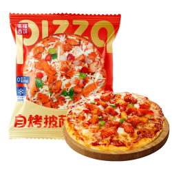 幸福西饼 180g奥尔良风味烤鸡披萨 多口味可选