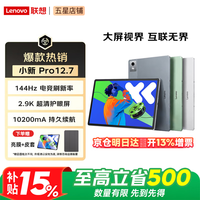 联想 小新PadPro12.7  2026补贴至高15% 平板电脑  2.9K高刷全面屏 娱乐学习 10200mAh  8+128G