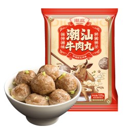 潮庭 潮汕牛肉丸正宗牛筋丸汕头特产烧烤火锅食材