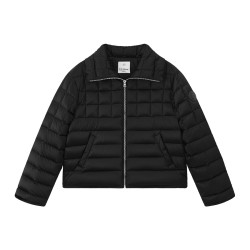 ELLE kids ELLEKIDS童装 真五折!90%白鸭绒 复古大翻领羽绒服