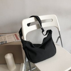 JSLOOO 潮牌斜挎包男士单肩包学生简约百搭帆布包背包跨包休闲斜肩包男包