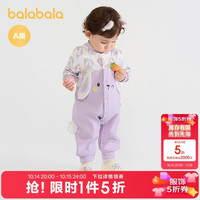 巴拉巴拉 婴儿连体衣秋装宝宝外出爬服可爱萌200325120202