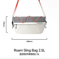 media storm STORMCREW+ ROAM漫游单肩斜挎包 2.5L 灰色