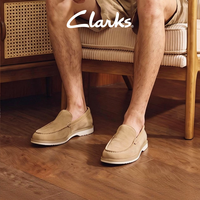 Clarks NormanStep男款套脚乐福鞋复古低帮轻便商务休闲