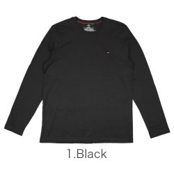 TOMMY HILFIGER 男女长袖T恤 - TOMMY HILFIGER CORE FLA
