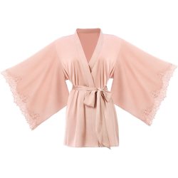 EMMA ROSE EMMAROSE春夏大码睡袍女士胖mm浴袍宽松舒适短款家居服薄款睡衣
