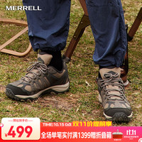 迈乐 户外徒步鞋男女款ACCENTOR GTX/WP经典防水透气防滑耐磨登山鞋 J135495-GTX白浅咖啡（男款） 44