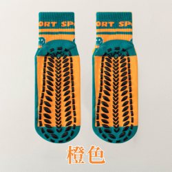 花峰 游乐场防滑袜男女成人地板袜室内亲子乐园蹦床袜专业瑜伽袜夏季