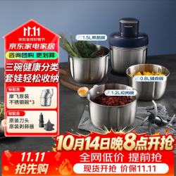 摩飞 MR9401A 绞肉机 蓝色/银色