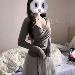 梦境花园 V领德绒打底衫女秋冬内搭短款上衣紧身收腰纯欲小衫加绒保暖T恤