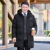 雅鹿 爸爸装羽绒服男中长款2026冬季新款加厚保暖中老年人冬装外套