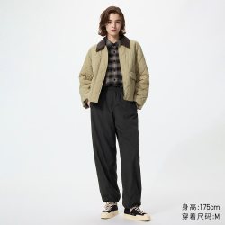优衣库 保暖休闲长裤/加长款优衣库女装休闲裤裤子487186