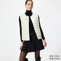 优衣库 PUFFTECH空气棉服便携式背心优衣库女装487405