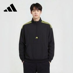 阿迪达斯 运动男款时尚防风舒适潮流梭织夹克IW8264