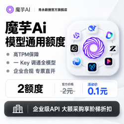 京东 魔芋Ai企业级Api接口token充值AI软件会员充值 战略部署·巅