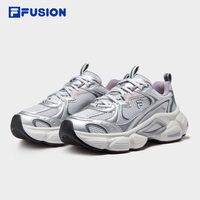 FILA FUSION 斐乐银月鞋丨FILA FUSION厚底增高老爹鞋女26冬季新款休闲运动鞋