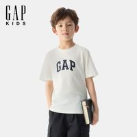 百亿补贴：Gap 大小童同款男女童2025春季纯棉短袖T恤儿童装755328