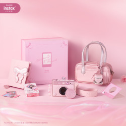 INSTAX 富士一次成像 mini Evo礼盒套装 和煦玫瑰