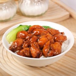 粮农星厨 预制菜日式照烧鸡块210g商用料理包冷冻速食外卖半成品菜