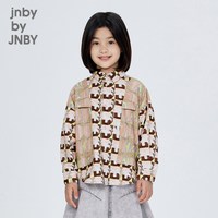 jnby by JNBY 棉质宽松衬衣休闲舒适折扣男女童jnbybyjnby