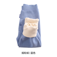 北吉熊 k北吉熊青少年裤子保暖裤双层加厚加绒超柔绒男女童秋冬打底裤校