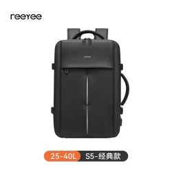 ReeYee 大容量双肩背包男士商务出差旅行包户外防泼水便携电脑包S5