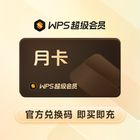 金山软件 超级会员大全月卡到3年卡年官方正版office工具PPT生成pdf转换编辑excel表格