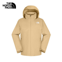 北面 冲锋衣男户外登山露营单层防风硬壳外套连帽夹克8EXR LK5 XL/180