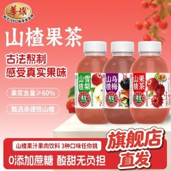 華旗 华旗山楂果肉饮料山楂果茶330ml