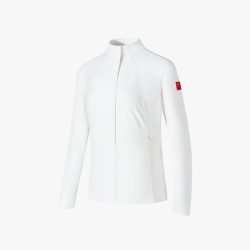 安踏 冠军国旗款全天候女士行政夹克软壳加绒立领厚外套162610610