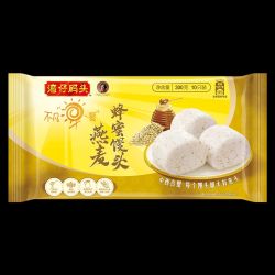 湾仔码头 生鲜食品 燕麦蜂蜜馒头300g