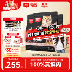 顽皮 幼猫粮 鸡肉三文鱼配方 5.4kg