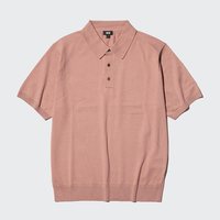优衣库 可机洗针织polo衫/短袖优衣库男装女装481725