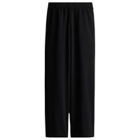 H&M 女装松紧腰宽松直筒休闲裤