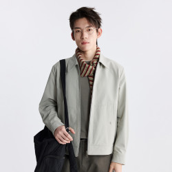 LESS IS MORE 利郎青年商务夹克男2026秋季翻领时尚商务休闲外套男