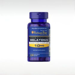 普丽普莱 褪黑素胶囊 10mg120粒 助眠