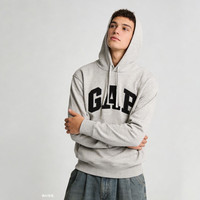 Gap 男女装秋季款贴布绣logo连帽衫卫衣（多色可选）