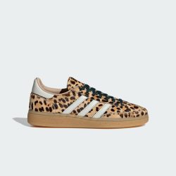 阿迪达斯 T头鞋 HANDBALL SPEZIAL豹纹板鞋德训鞋adidas阿迪达斯三叶草