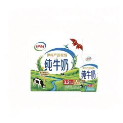 舒化 伊利官方旗舰店纯牛奶200ml*12盒