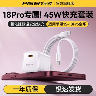 百亿补贴：品胜 45W 氮化镓充电器快充套装