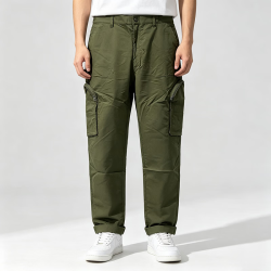 Dickies 秋季工装裤男直筒宽松阔腿多口袋潮流百搭休闲长裤 军绿色   32