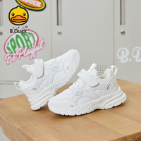 B.Duck 小黄鸭儿童运动鞋 旋转扣 白色 26码
