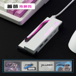 辰龙 芯程 USB 扩展坞 10Gbps 多接口 Type-C 集线器