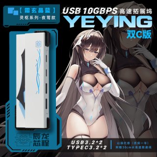 辰龙 芯程 USB3.2 Gen2 扩展坞 Type-C 10Gbps 集线器