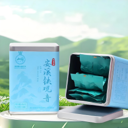 山国工夫茶 多款可选！山国工夫茶安溪铁观音四方罐50g