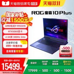 ROG 魔霸 10 Plus（锐龙 9 9955HX、16G、1T、RTX 5060）