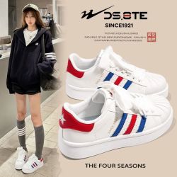 双星八特 经典贝壳头厚底增高板鞋女2026