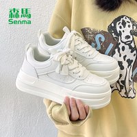 森馬 森马厚底小白鞋女2026春秋新款百搭休闲板鞋爆款增高运动鞋子女鞋