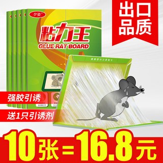 夕姿 强力粘鼠板 10张装 家用捕鼠器