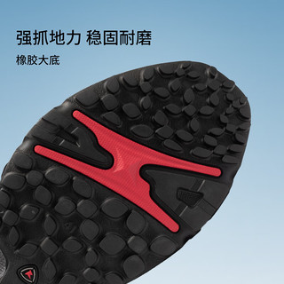 爱步 RECEPTO 耐磨户外登山鞋 黑色 39码